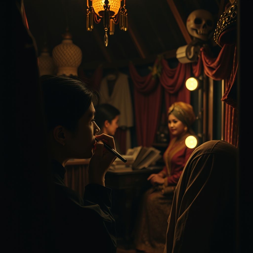 การเตรียมตัวก่อนรับบทบาทใน 'Pengantin Setan'